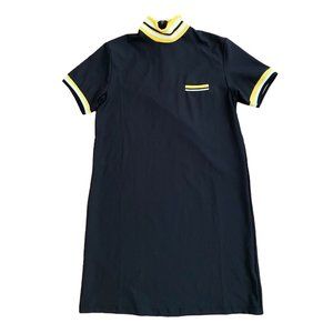 UNIF - ribbed high neck dress (SMALL)